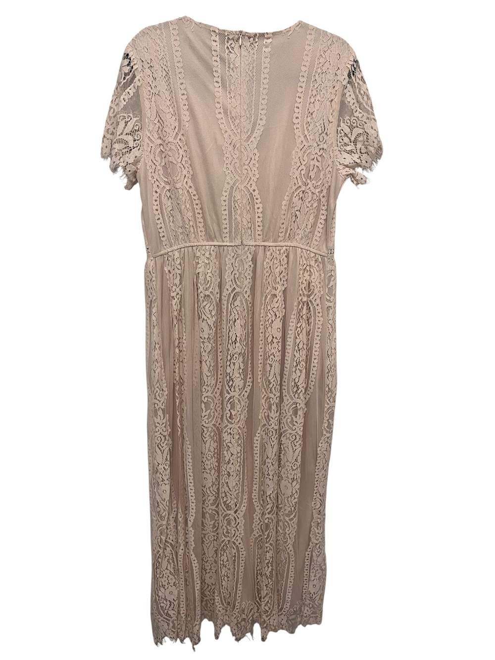 Merokeety boho floral lace maxi dress. Size XL. NWT - Picture 3 of 5